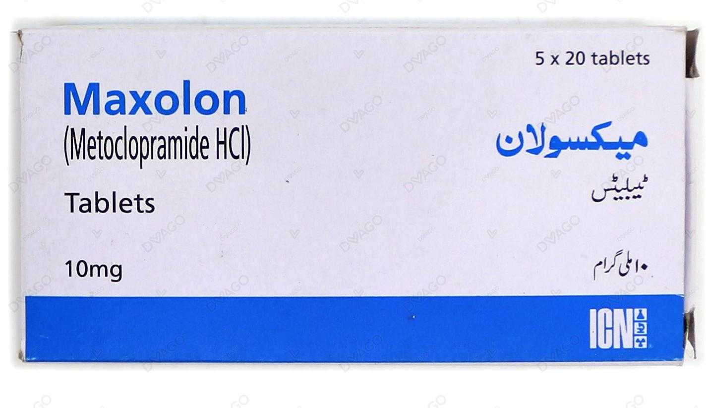 Maxolon Tablets 10Mg (1 Strip = 20 Tablets) - Medlife - Your Trusted ...