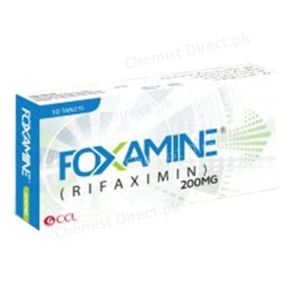 Foxamine Tablets 200Mg (1 Box = 1 Strip)(1 Strip = 10 Tablets)