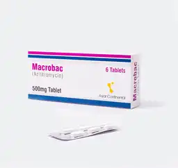 Macrobac Capsules 500Mg (1 Box = 1 Strip)(1 Strip = 6 Capsules)c