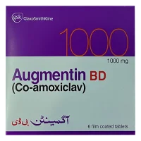Augmentin Tablet 1G (1 Strip = 6 Tablets)