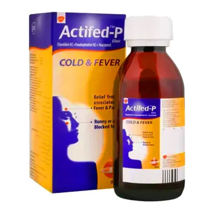 Actifed P Cold & Fever Syp 90 ml