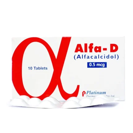 Alfa-D 0.5 mcg (Alfacalcidol) Tab 30's