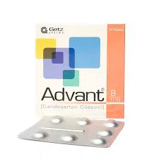 Advant 8 mg (Candesartan) Tab 14's