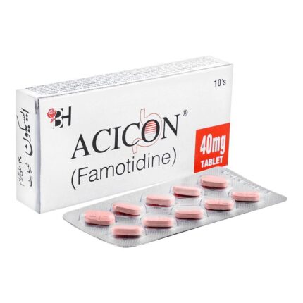 Acicon 40mg (Famotidine) Tab 10's