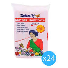 Butterfly Mother Comforts (XXL )10's Pads