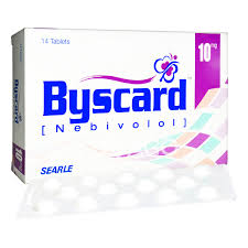 Byscard 10 mg (Nebivolol) Tab 14's