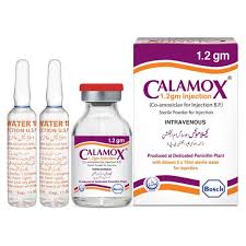 Calamox 1.2g (Co-amoxiclav) IV Inj 10 ml