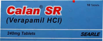 Calan SR 240 mg (Verapamil) Tab 10's