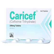 Caricef 200 mg (Cefixime) Tab 10's