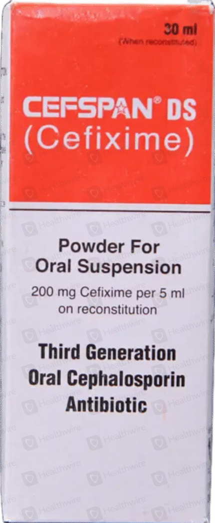 Cefspan DS 200 mg (Cefixime) Syp 60 ml