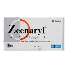 Zeenaryl 1 mg (Glimepiride) Tab 20's