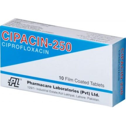 Cipact 250 mg (Ciprofloxacin) Tab 10's