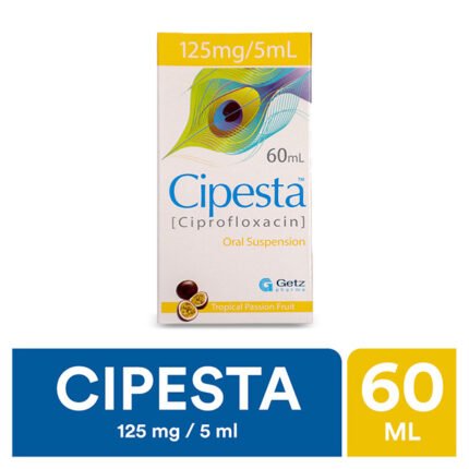 Cipesta 125 mg (Ciprofloxacin) Susp 60 ml