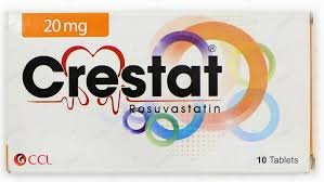 Crestat 20 mg (Rosuvastatin) Tab 10's
