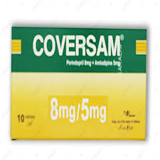 Coversam 8/5 mg (Perindopril+Amlodipine) Tab 10's