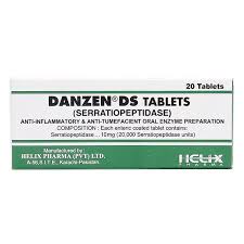 Danzen DS 10 mg (Serratiopeptidas) Tab 20's