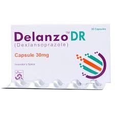 Delanzo 30 mg (Dexlansoprazole) Cap 30's
