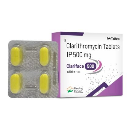 Clarifaas 500 mg (Clarithromycin) Tab 10's
