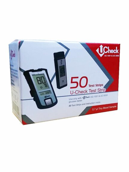 Ucheck Glucos Test Strips 2's