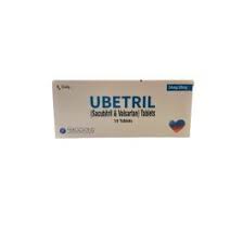 Ubetril 24/26 mg (Sacubitril+Valsartan) Tab 14's