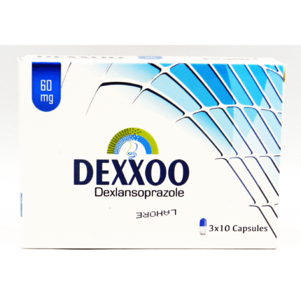 Dexxoo 60 mg (Dexlansoprazole) Cap 30's