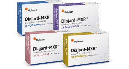 Diajard-M XR 25/1000 mg (Empagliflozin+Metformin) Tab 14's