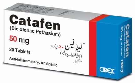 Catafen 50 mg (Diclofenac Potassium) Tab 20's