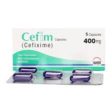 Cefim 400mg (Cefixime) Cap 5's