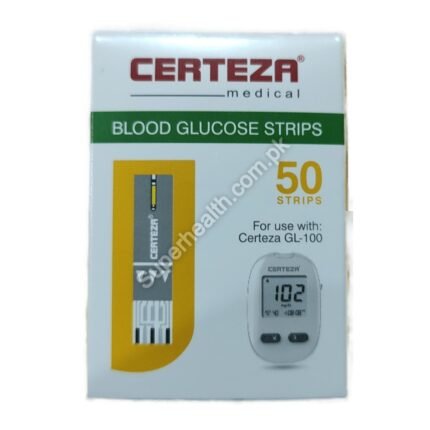 Certeza Plus Glucos (GL-100) Strip 50's