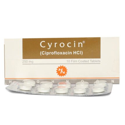Cyrocin 250 mg (Ciprofloxacin) Tab 10's