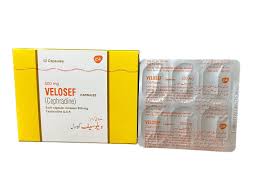 Velosef 500 mg (Cefradine) Cap 12's