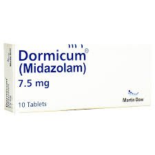 Dormicum 7.5 mg (Midazolam) Tab 10's