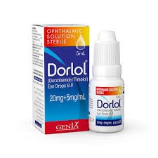 Dorlol (Dorzolamide+Timolol) Eye Drop 5ml