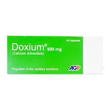 Doxium 500 mg (Calcium Dobesilate) Cap 30's