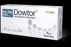 Dowtor 5/80 mg (Amlodipine+Valsartan) Tab 14's