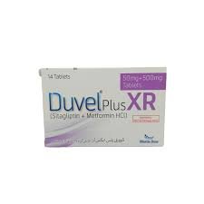 Duvel Plus 50/500 mg (Sitagliptin+Metformin) Tab 14's