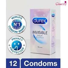 Durex Invisible Condom 12's