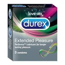 Durex Extended Pleasure Condom 3's