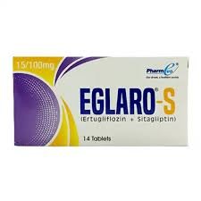 Eglaro-S 5/100 mg (Ertugliflozin+Sitagliptin) Tab 14's