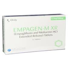 Empagen-M 12.5/1000 mg (Empagliflozin+Metformin)  Tab 14's