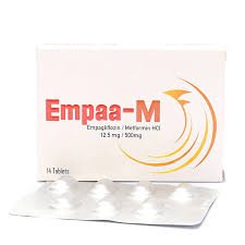Empaa-M 12.5/500 mg (Empagliflozin+Metformin) Tab 28's