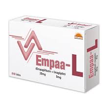 Empaa-L 25/5 mg (Empagliflozin+Linagliptin) Tab 28's