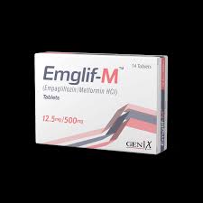 Emglif-M 12.5/500 mg (Empagliflozin+Metformin) Tab 14's