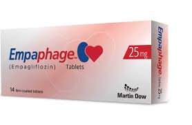 Empaphage 25 mg (Empagliflozin) Tab 14's