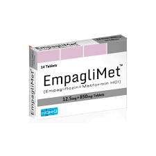 Empaglimet 12.5/850 mg (Empagliflozin+Metformin) Tab 14's