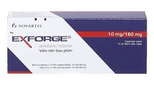 Exforge 10/160 mg (Amlodipine+Valsartan) Tab 28's