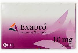 Exapro 10 mg (Escitalopram) Tab 14's