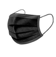 Face Mask Black 50's