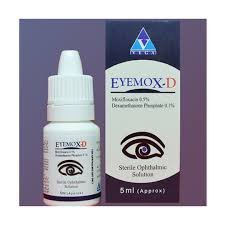 Eyemox-D (Moxifloxacin+Dexamethasone) Eye Drop 5 ml