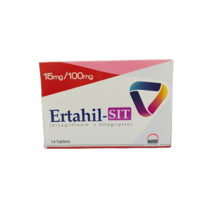 Ertahil-Sit 15/100 mg (Ertugliflozin+Sitagliptin) Tab 14's